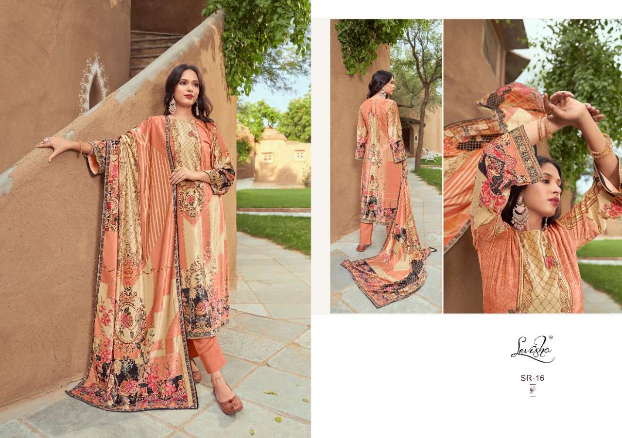 levisha shaira 13-18 series velvet fancy winter salwar kameez wholesale price surat