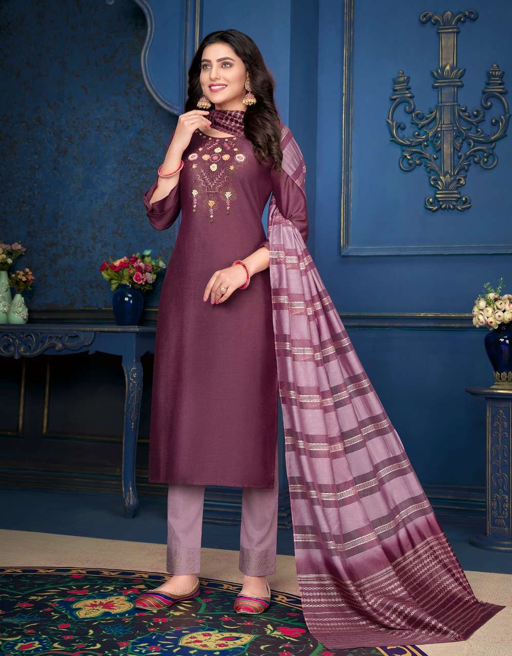 lily and lali muskan vol-3 10151-10158 series bember silk ready made salwar suits online shopping surat 