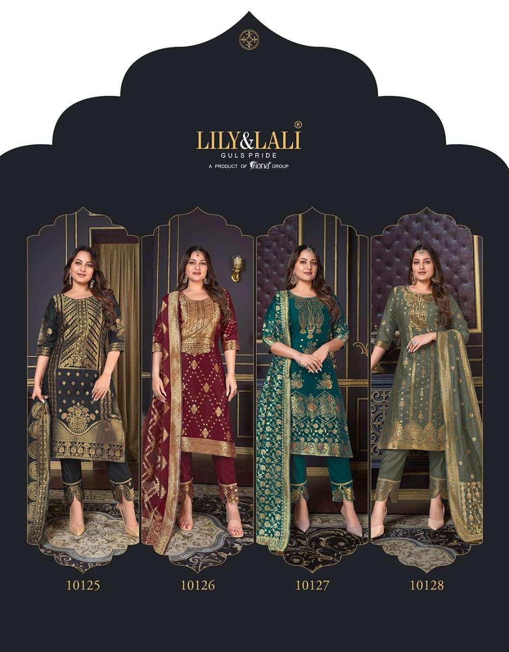lily&lali silk kari vol 2 10121-10128 exclusive handwork fancy kurtis wholesale price surat