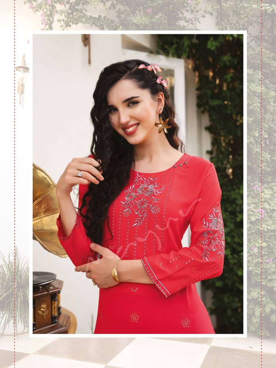mayur saga vol-2 201-208 series reyon designer exclusive kurti online shopping surat