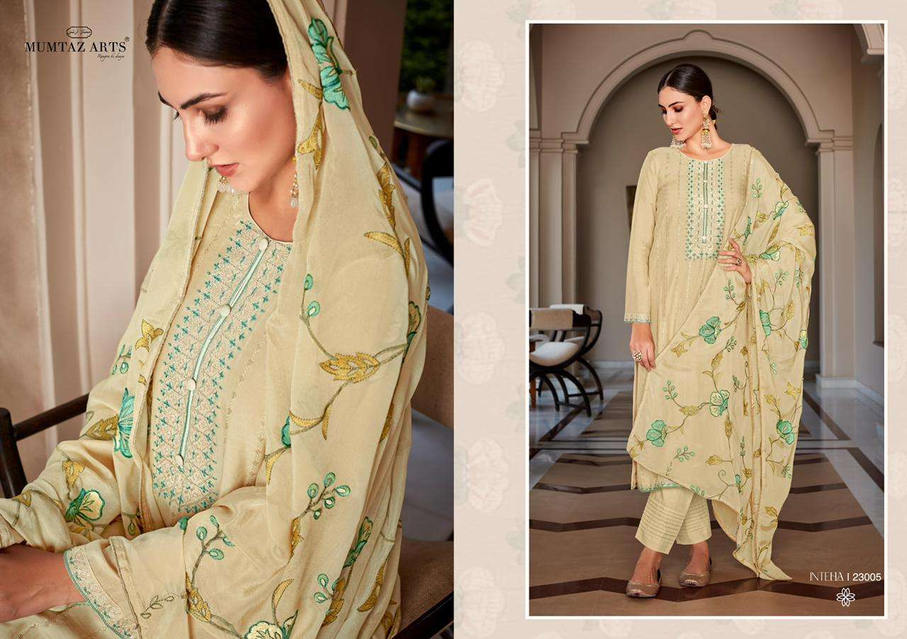 mumtaz inteha 23004 viscose muslin silk designer salwar kameez online best price surat 