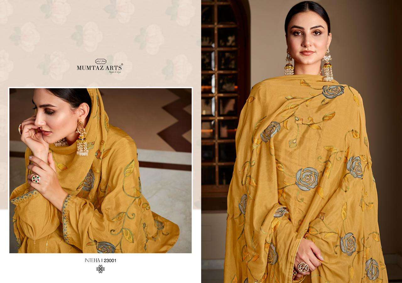 mumtaz inteha 23004 viscose muslin silk designer salwar kameez online best price surat 