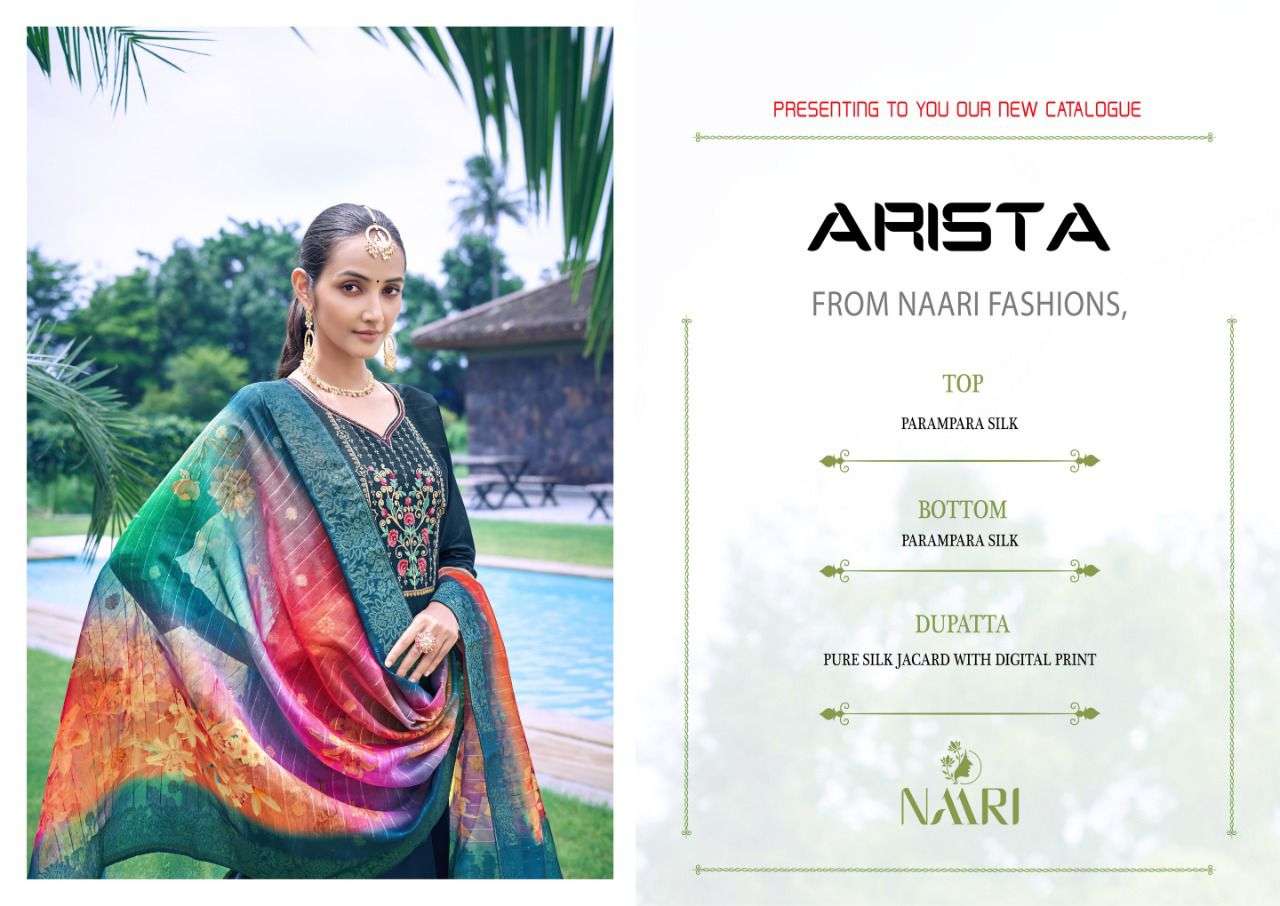naari arista 3901-3904 parampara silk designer dress material collection wholesale price surat