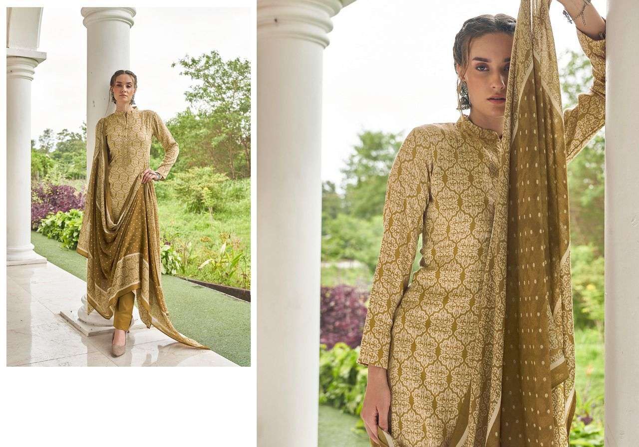 prm trendz vogue vol 6 3534-3543 series pure pashmina dress material wholesale price
