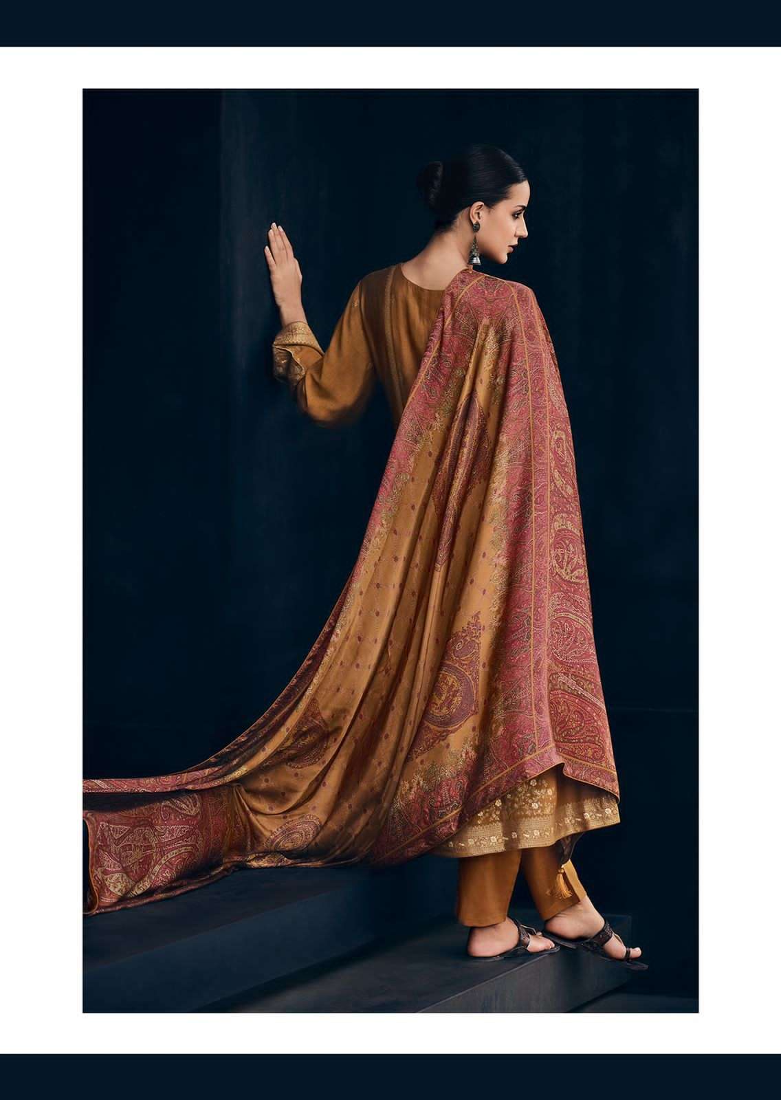 varsha fashion maryam viscose pashmina dress material collection wholesale price surat