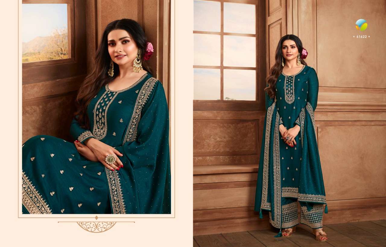 vinay fashion shaheen vol 3 61621-61626 series georgette embrodered party wear collection surat