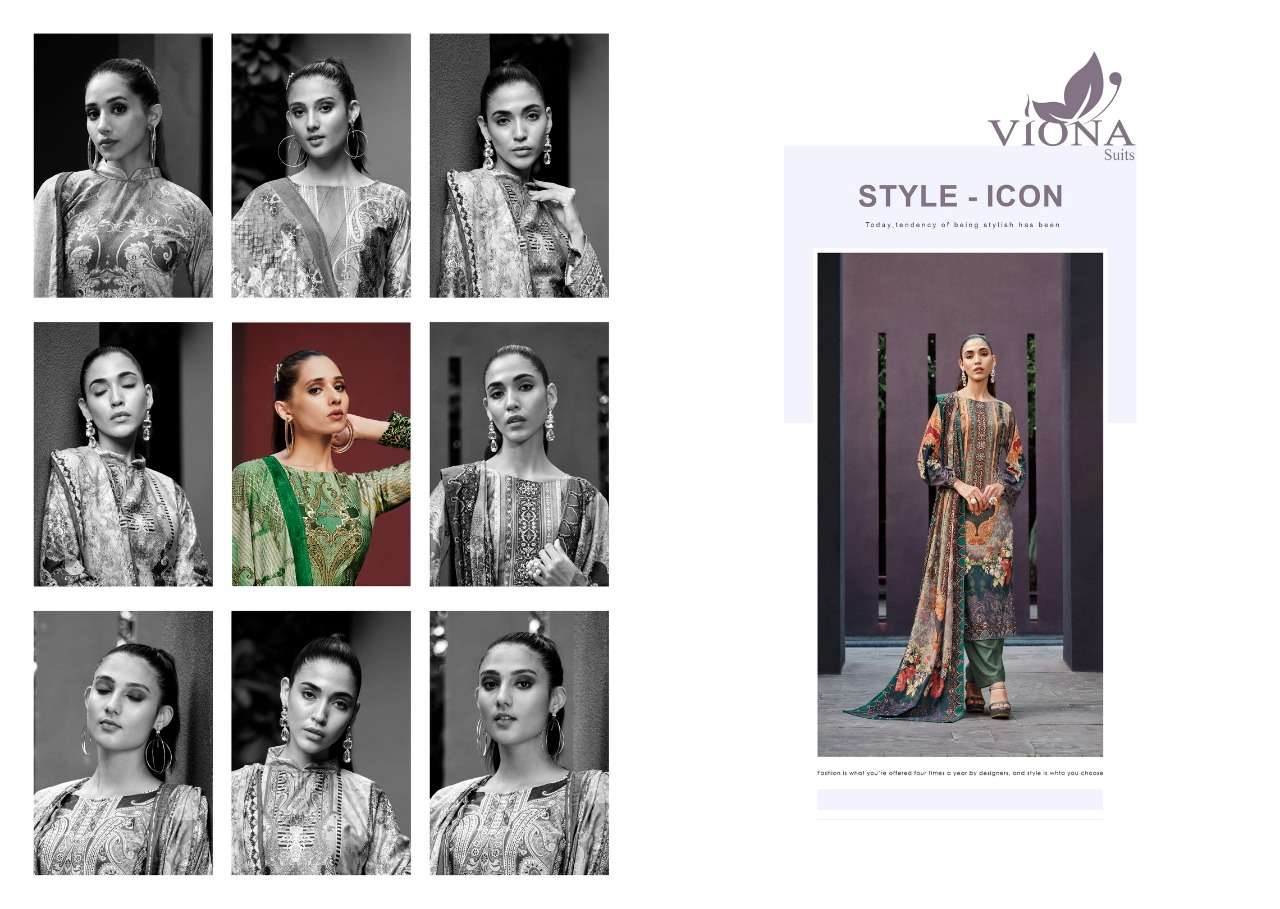 viona aliza 8001-8006 series velvet designer online shopping surat