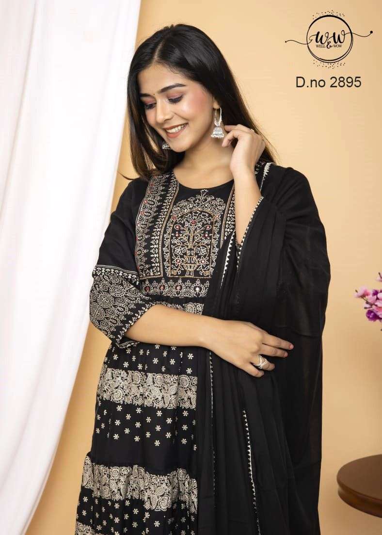 W&w 2895 festive wear traditional look designer size set combo wholesale price surat