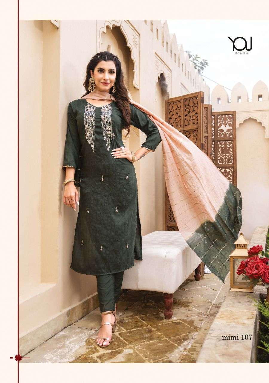 wanna mimi 101-107 series chinnon silk stich salwar suits online wholesale dealer surat