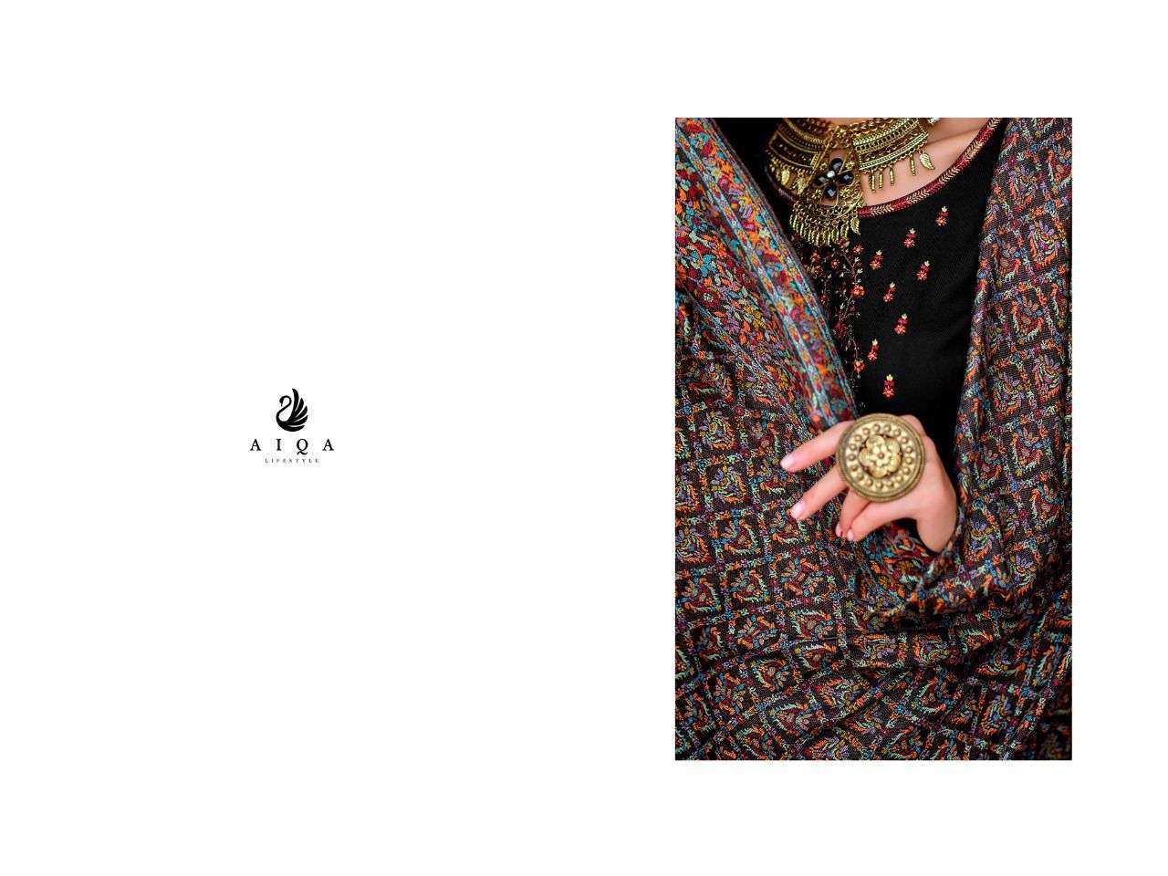 aiqa lifestyle by shafaaf 1257-1264 series psmina winter salwar suits online wholesale dealer surat 