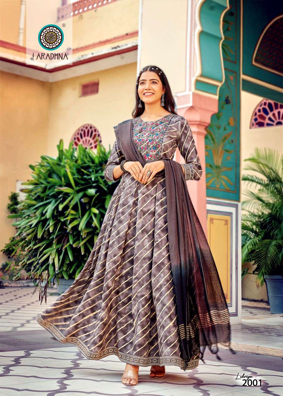 Extraordinary Blue Color Banarasi Silk Zari Weaving Ready Made Gown Dupatta  For Function Wear at Rs 2499 | Umarwada | Surat| ID: 2850461663430