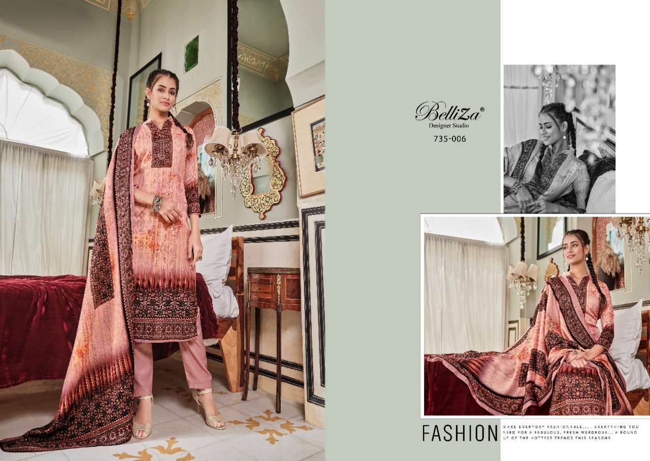 belliza designer nisarg winter special low rate pashmina designer salwar suits online wholesale dealer surat 