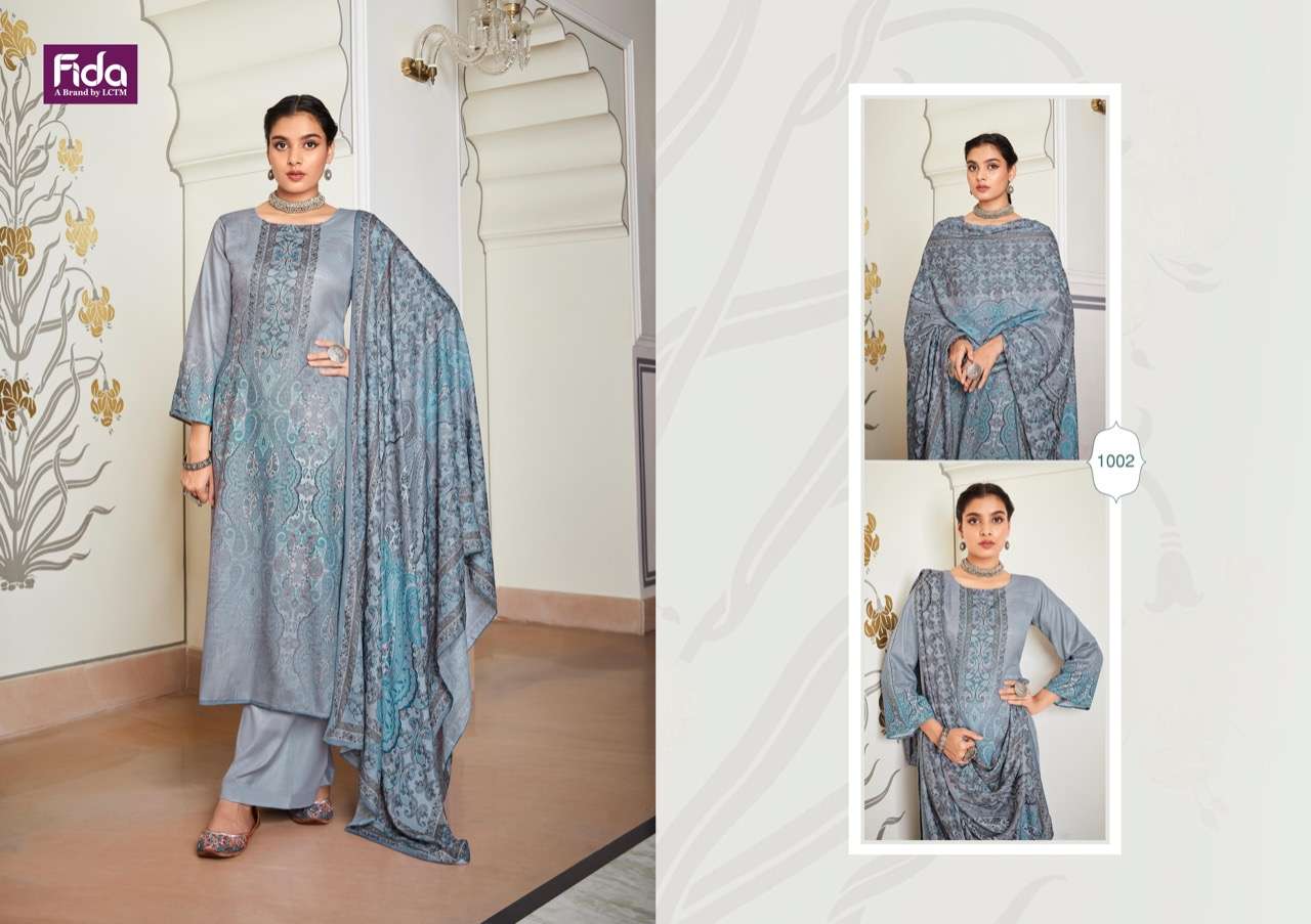 fida humaira kullu pashmina digital printed unstich dress material collection 