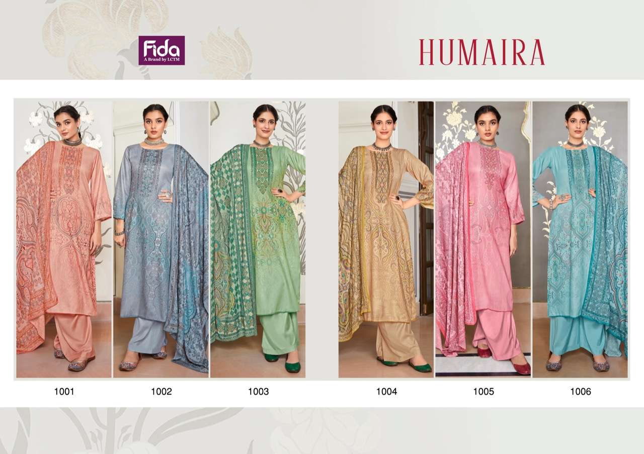 fida humaira kullu pashmina digital printed unstich dress material collection 