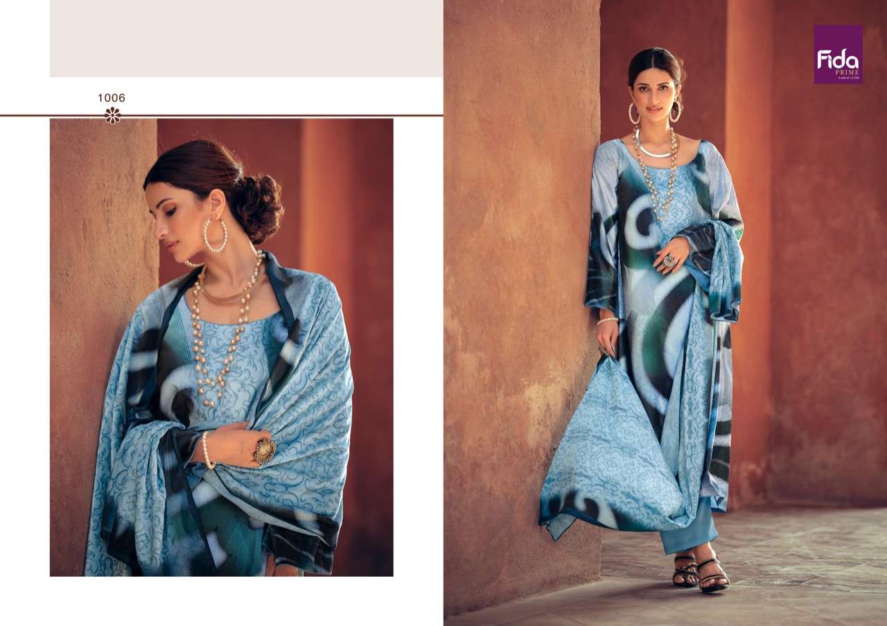fida neel 1001-1006 series velvet digital printed winter collection  salwar suits collection wholesale price 