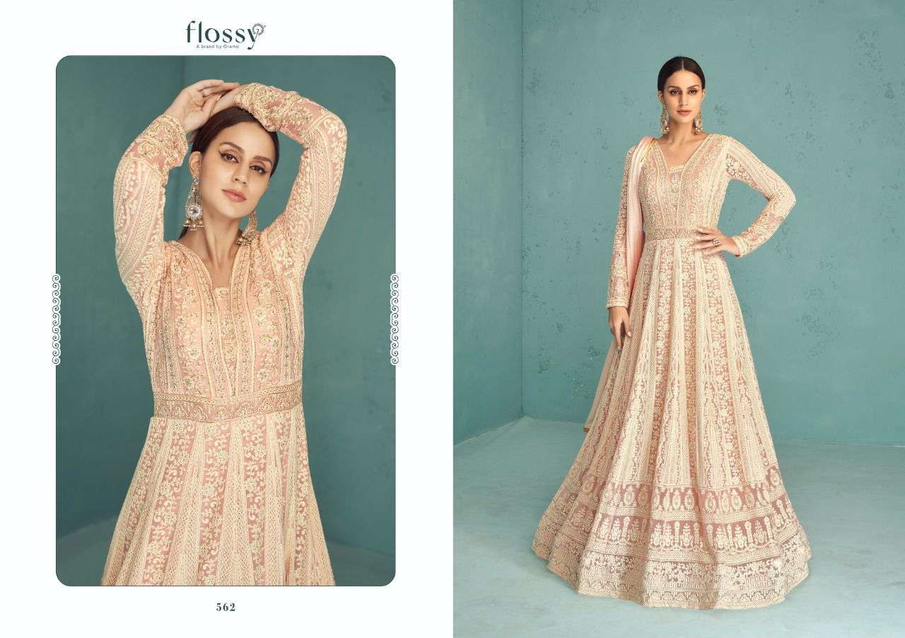 gramo flossy naksh vol-4 real georgette fancy party wear collection wholesale price surat