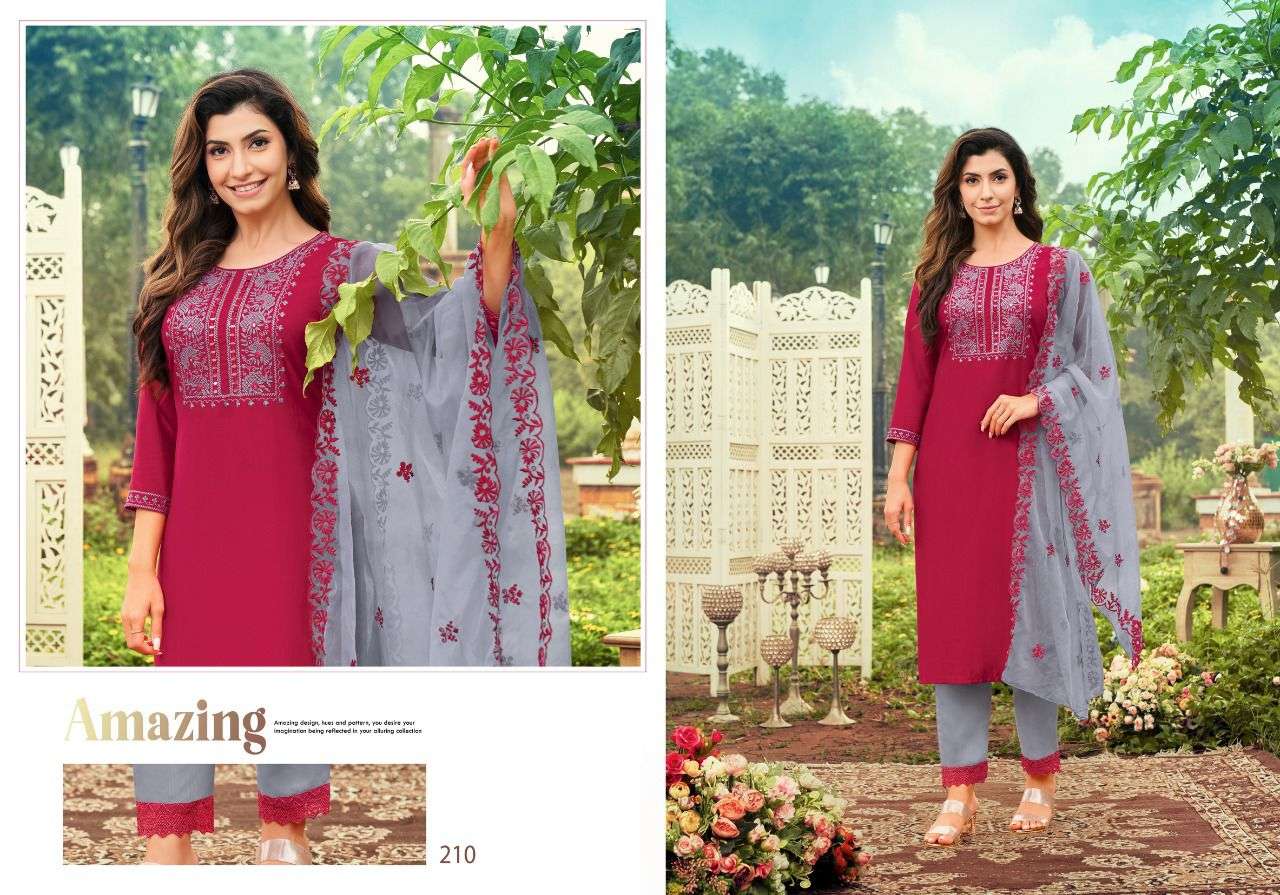 hariyaali krystal 207-212 series silk designer look fancy full stich salwar kameez wholessle price surat