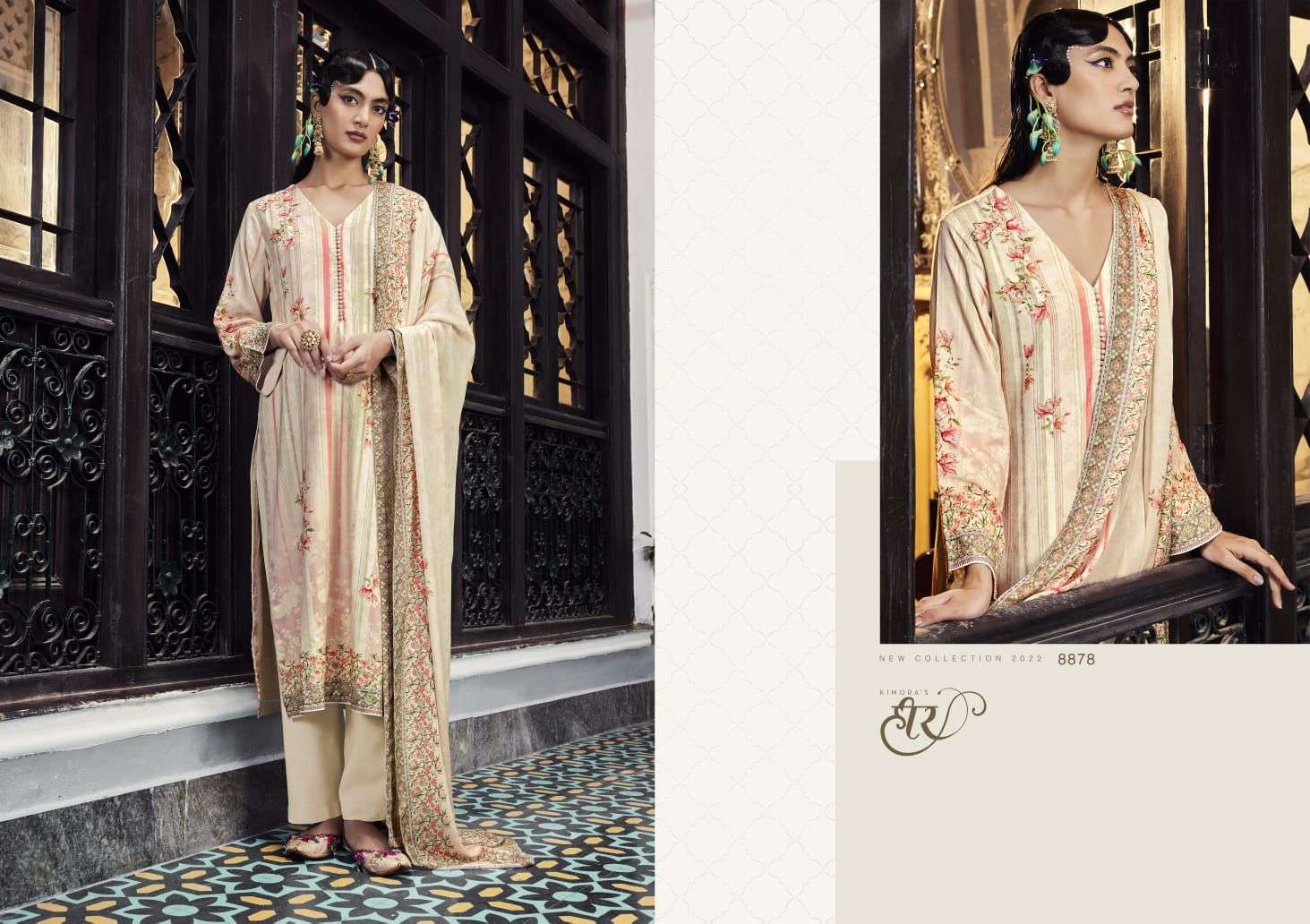 kimora fashion didaar 8871-8878 series fancy pure pashmina salwar kameez collection wholesale price 