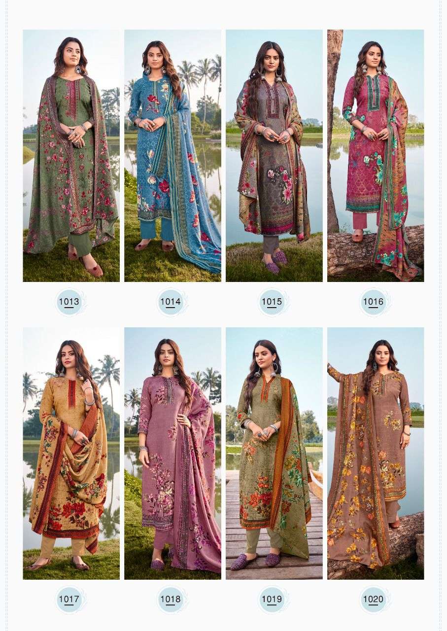 levisha afreen 1013-1020 series pure pashmina fancy look winter collection wholesale price 