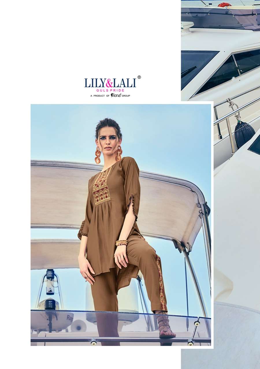 lily&lali miami 10301-10306 series miami natural silk kurtis with bottom fancy collection 