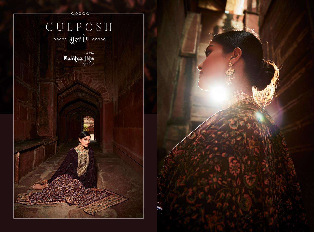 mumtaz arts gulposh 10001-10007 series velvet edition festive collection wholesale price 