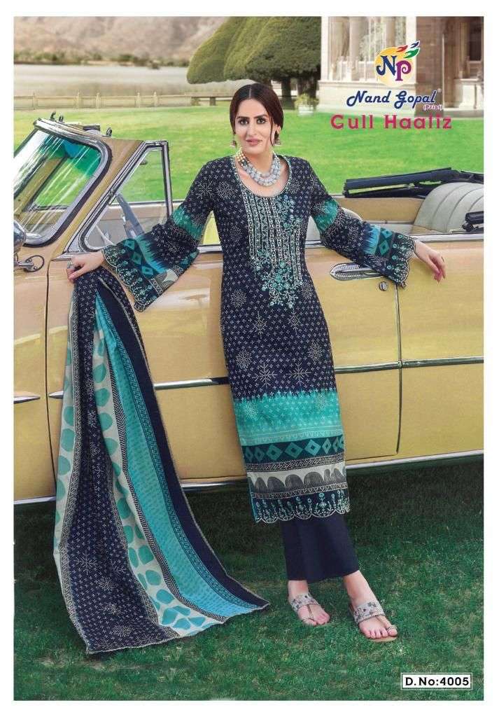 nand gopal gull haafic 4001-4008 series karachi cotton salwar kameez online dealer surat 