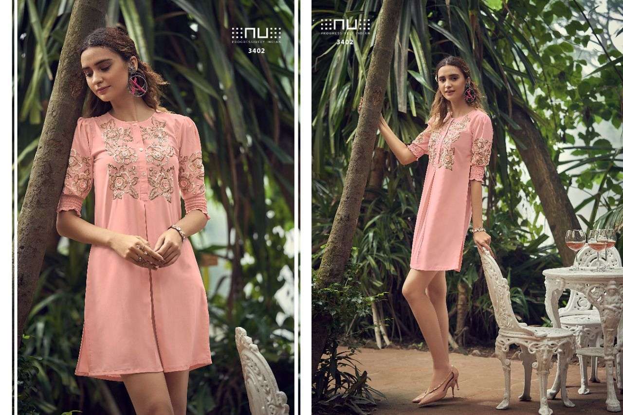 nitara nu-vol 36 imported fabrics party wear tunic collection wholesale price 
