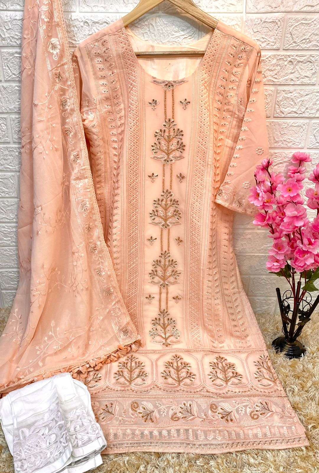 ramsha 1010 colour series georgette ready made pakisatni salwar suits online best price surat wholesaler