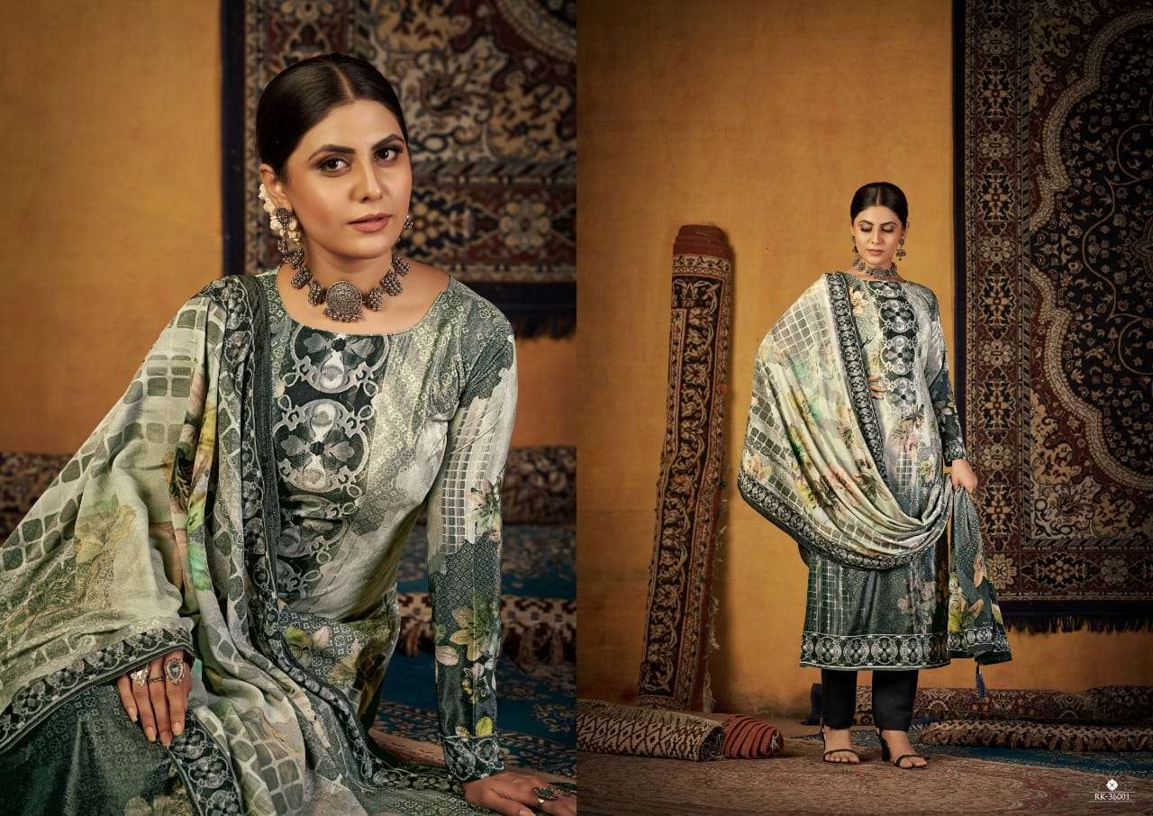 rk gold nazreen pure 9000 velvet designer printed salwar suits collection wholesale price 
