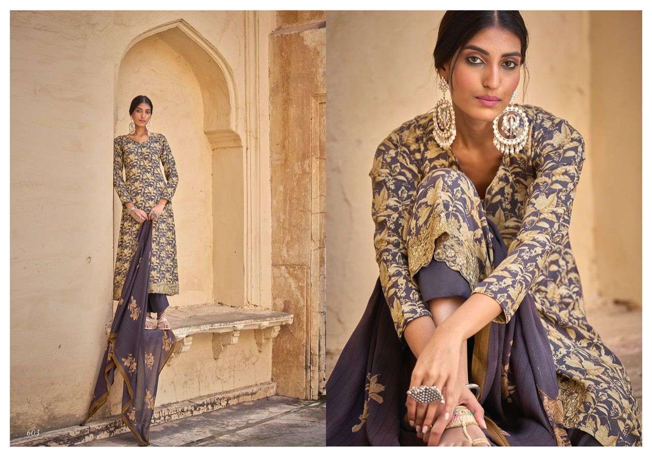 sadhana fashion moutjza viscose pashmina digital printed with work salwar kameez surat
