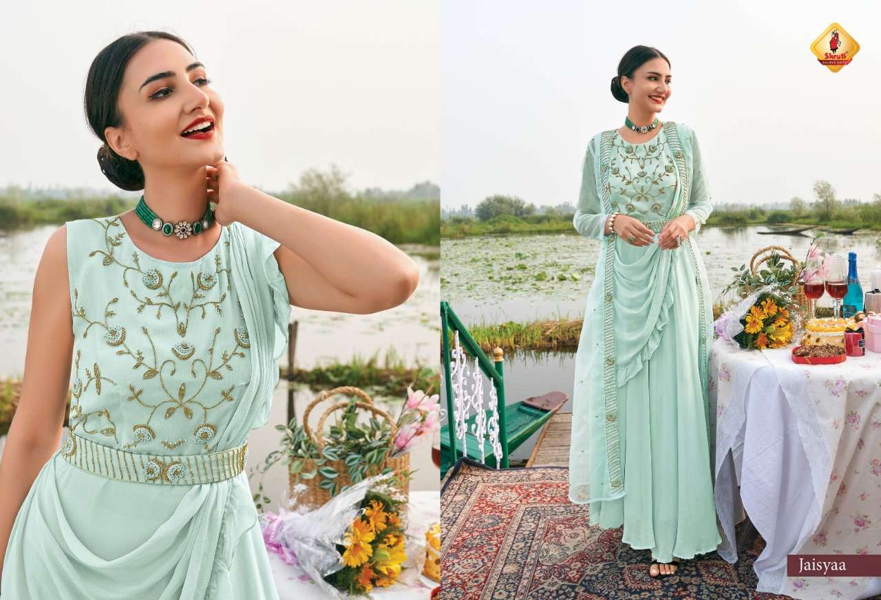 shruti haseen lamhe vol-21 exclusive designer party wear gown wholesale dealer surat 