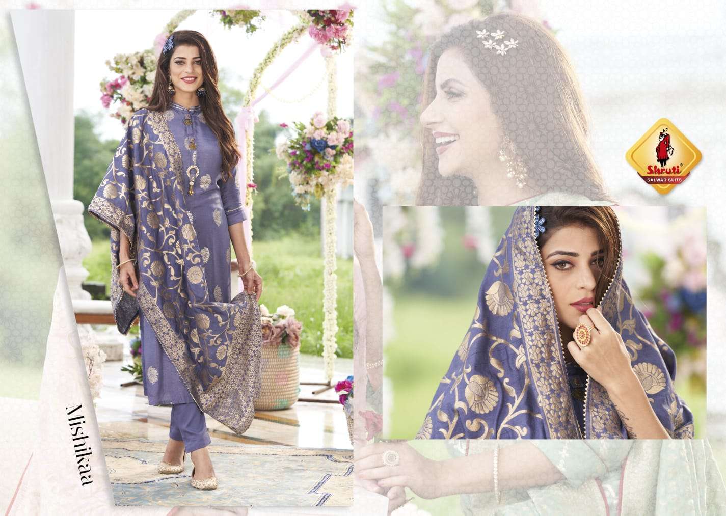 shruti suits anokhi vol-2 viscose jaqaurd silk fancy party wear full stich collection wholesale price