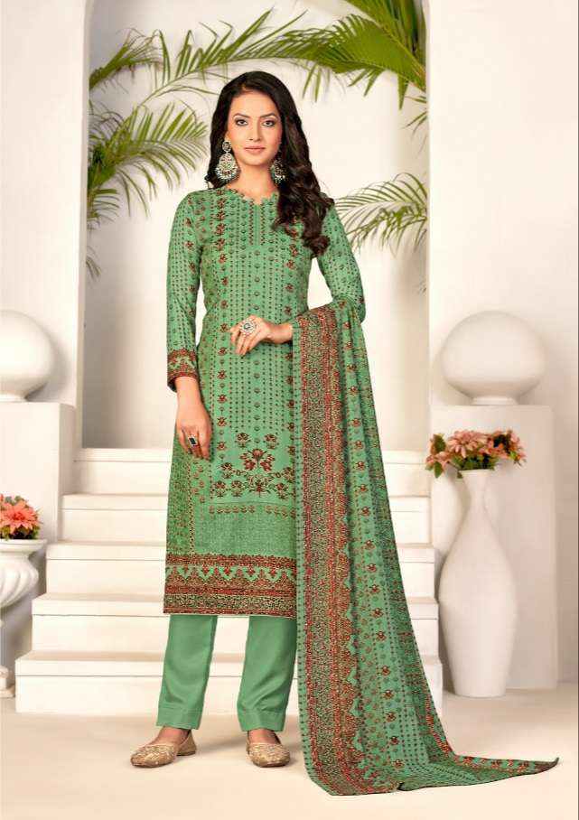 skt suits adah 68001-68008 series pashmina dress material with shawal dupatta wholesaler surat