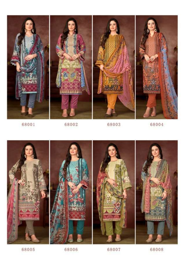 skt suits gulnaaz 68001-68008 series pashmina printed with pure dupatta collection wholesale price 