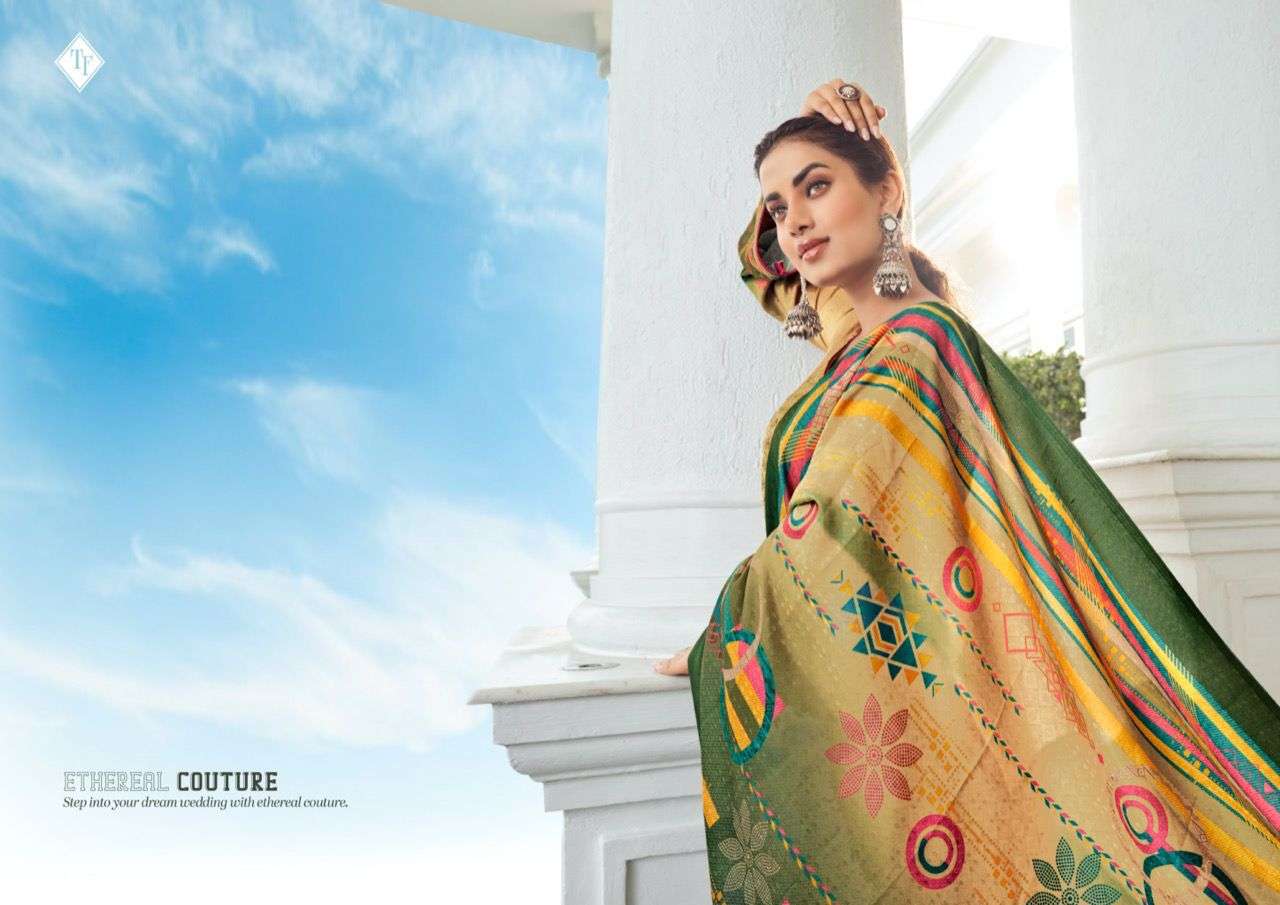 tanishk fashion gulzar wollen pashmina digital printed salwar kameez wholesale price surat