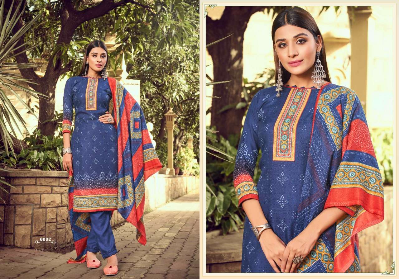 tulsi fashion mahek 6001-6008 series pashmina shawl dupatta collection wholesale price 