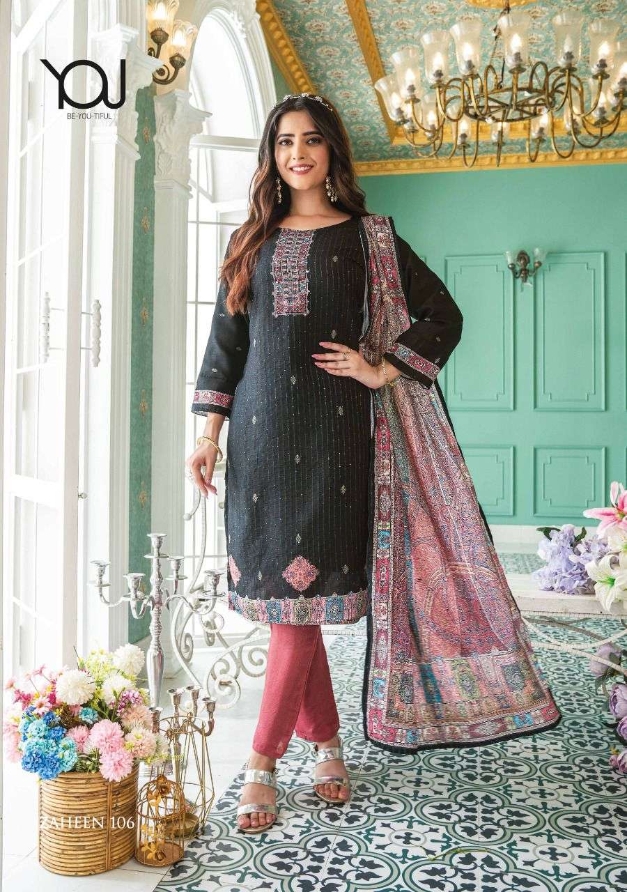 wanna zaheen 101-106 series fancy chanceri silk designer kurtis bottom with dupatta set wholesale price 