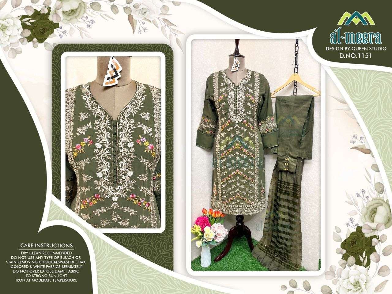 al meera 1151 designer ready made georgette party wear salwar kameez online wholesaler surat  