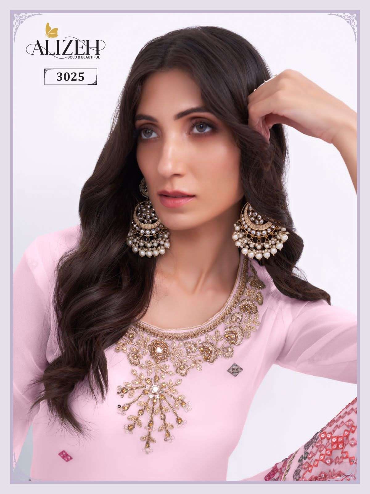 alizeh almora vol 6 3022-3025 series exclusive designer party wear dress collection