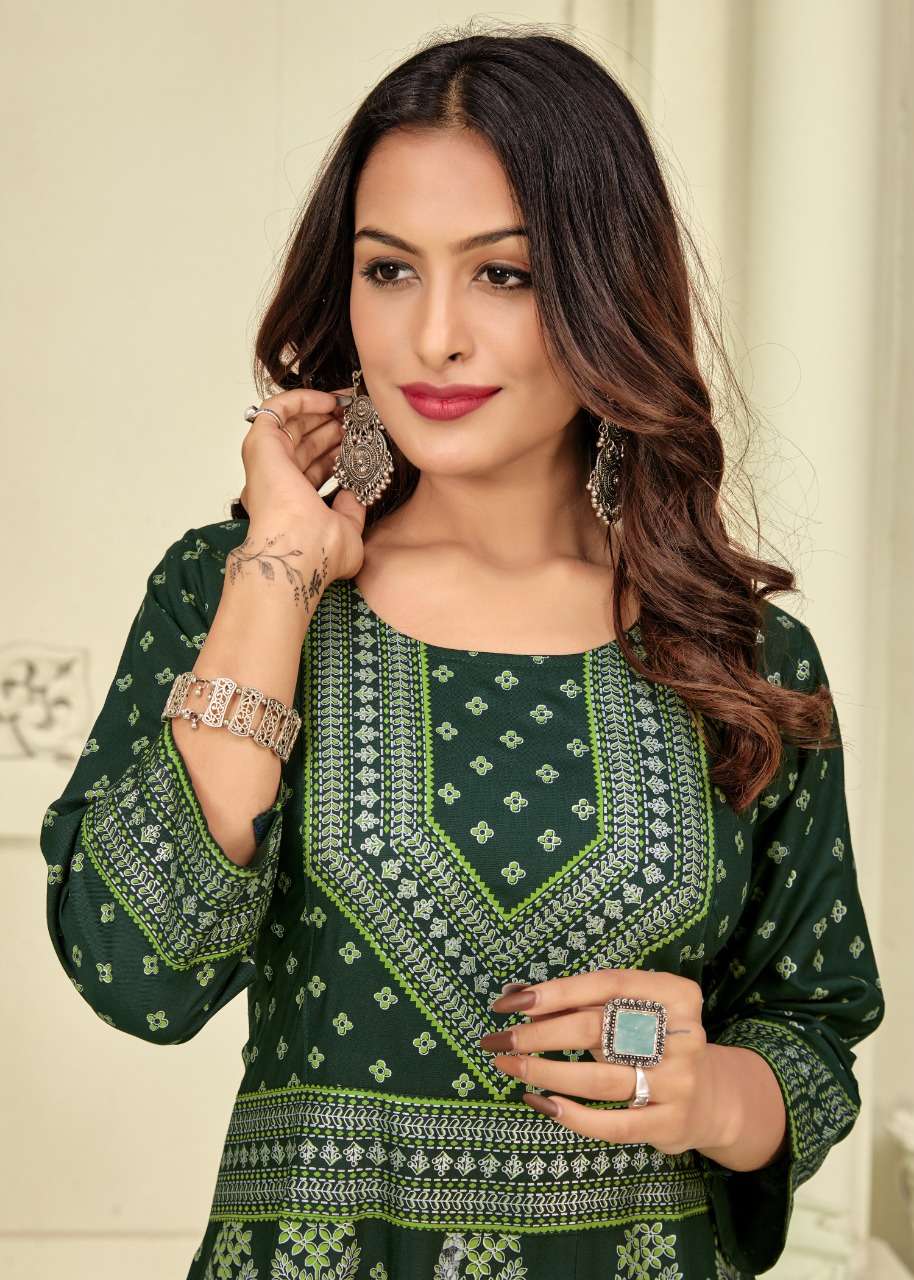 banwery fashion nayanthara vol-20 rayon fancy kurtis wholesale price 