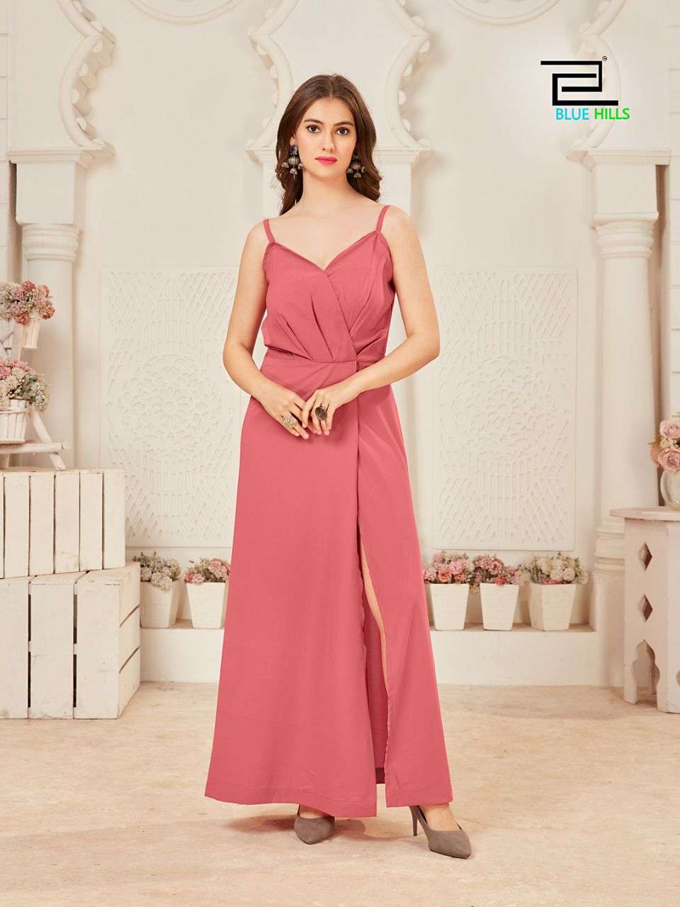 bluehills london beauty 1001-1005 series fancy western gown collection