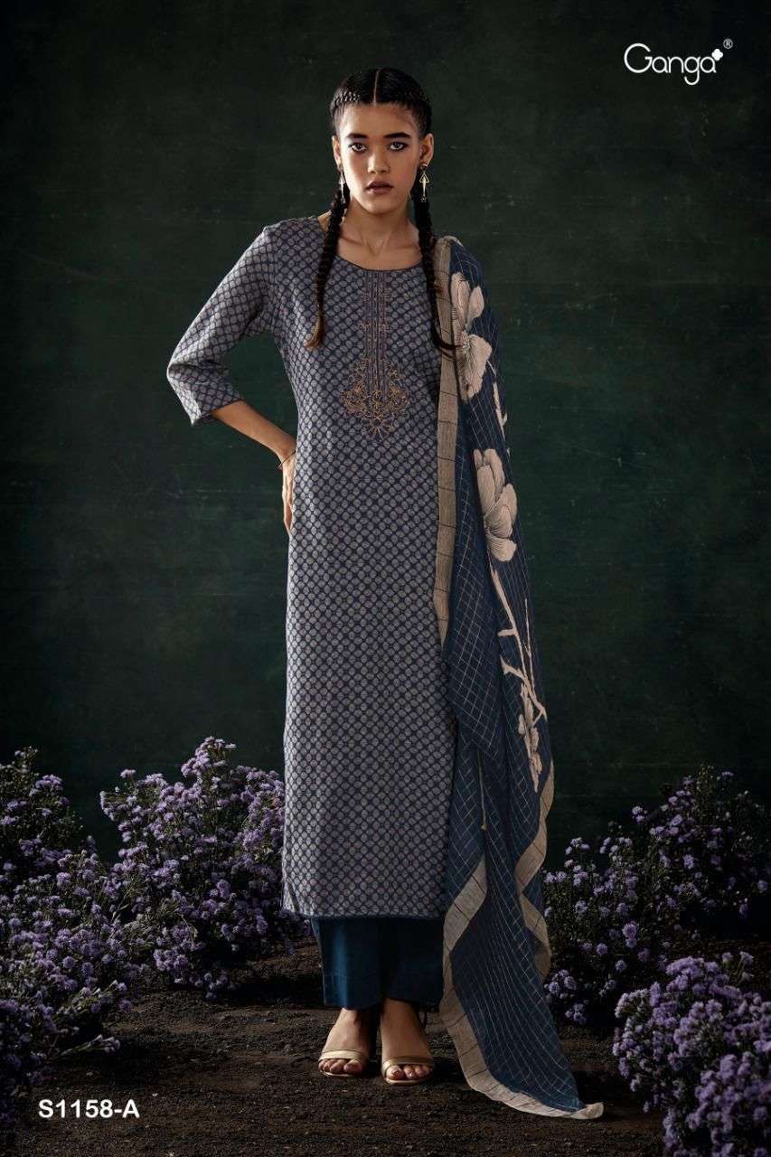 ganga anala 1158  indian designer salwar kameez collection 2022 