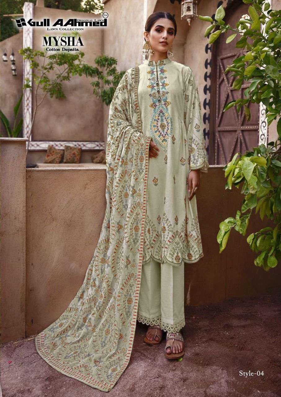 gull ahmed mysha self embroidery collection wholesale price supplier surat