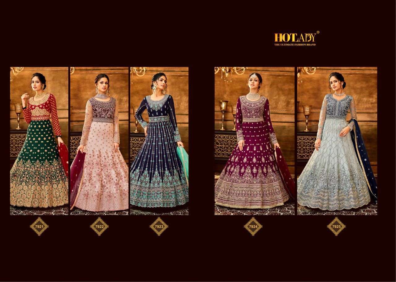 hotlady maaysha 7921-7925 series party wear collection 2022