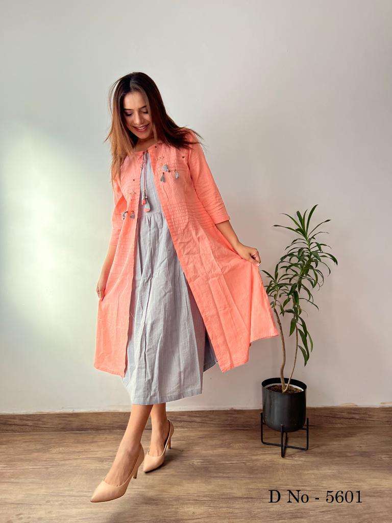 indira apparel 5601 fancy designer kurti size set 