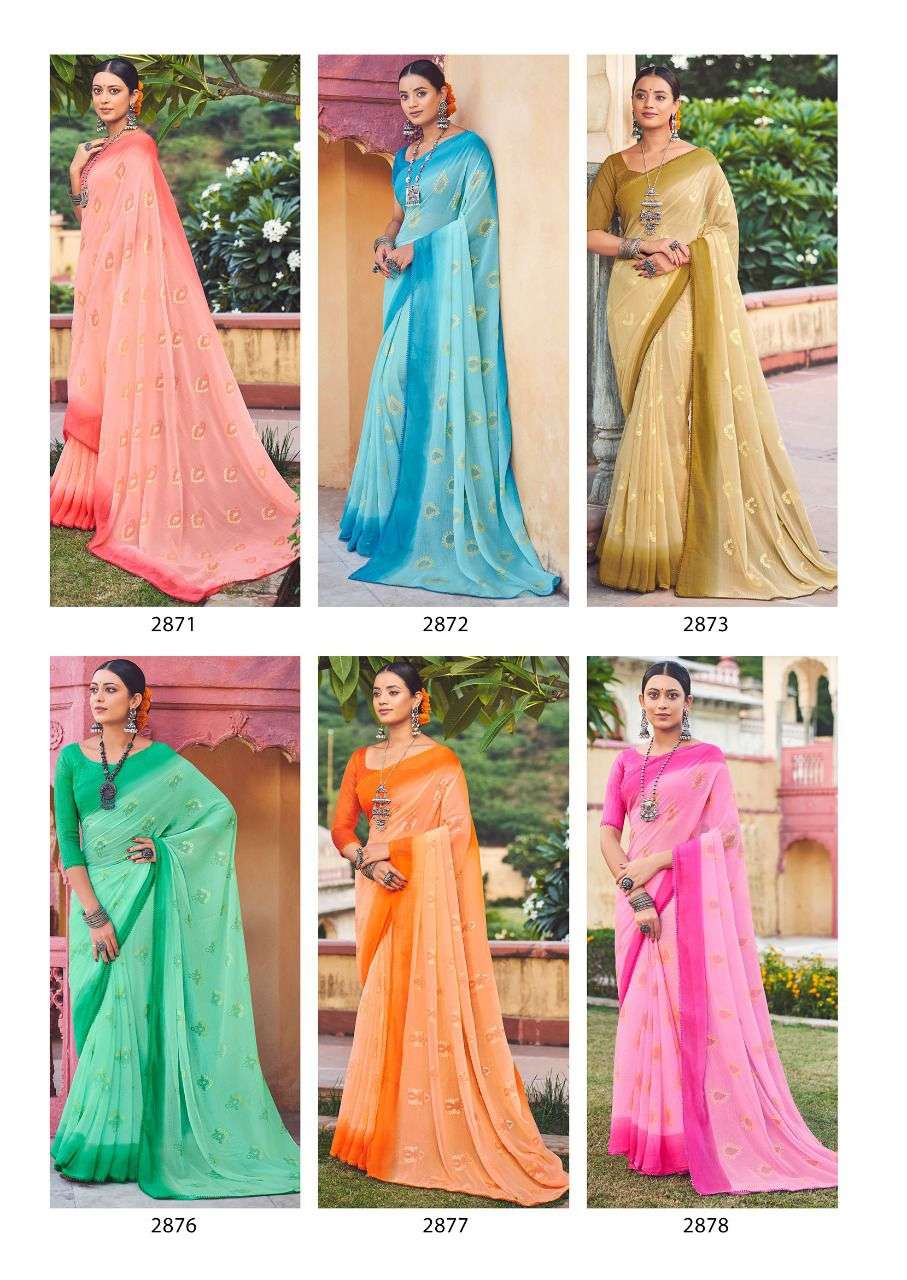 lt fashions 2871-2880 series alexa marble chiffon foil printed sarees wholesale price surat