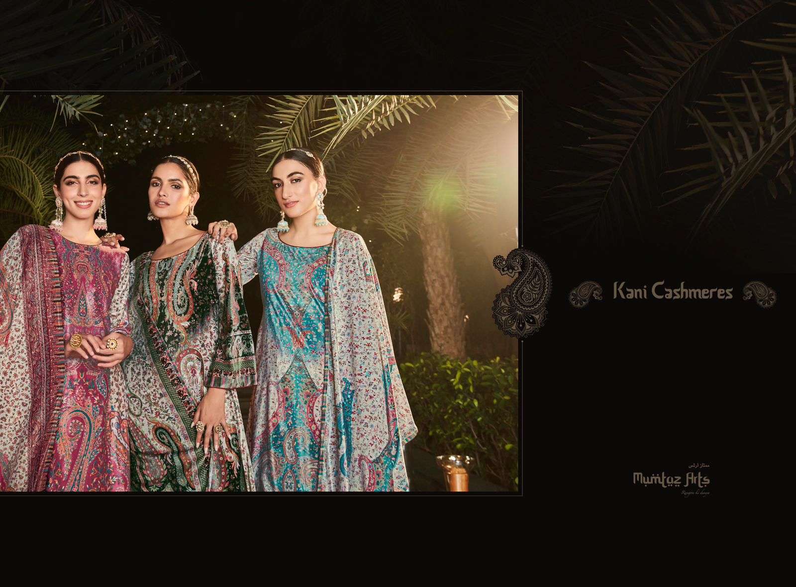 mumtaz arts kani cashmere 6001-6006 series velevt designer salwar kameez wholesale price 