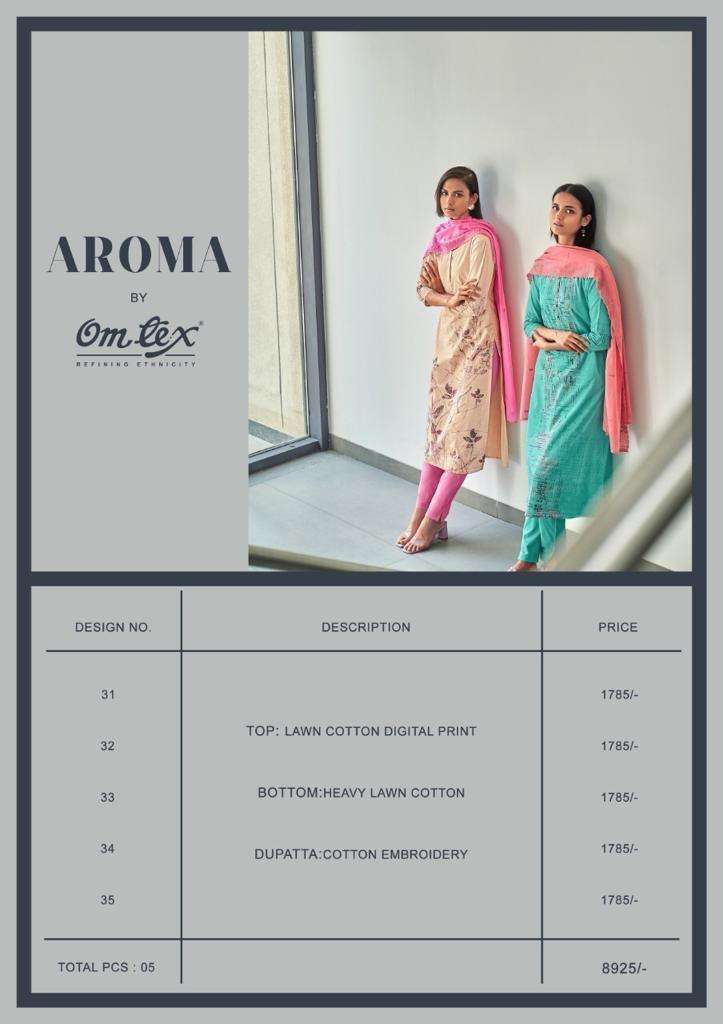 omtex aroma lawn cotton digital printed salwar kameez wholesale price supplier surat