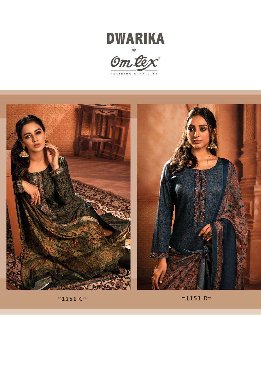 omtex dwarika exclusive designer pashmina salwar kameez buy online shopping wholeslaer surat