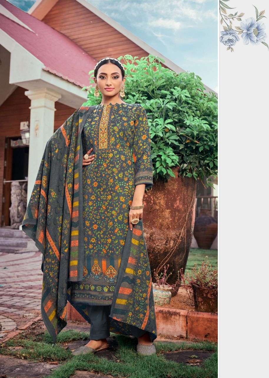 rolimoli creation fanna winter collection pashmina jaqaurd designer salwar kameez wholesale price 